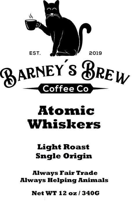Atomic Whiskers Light Roast Coffee
